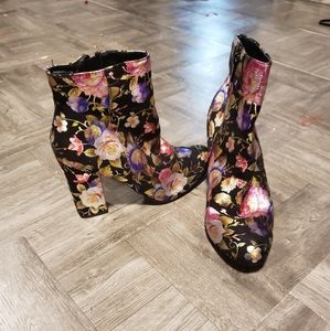 Floral Booties